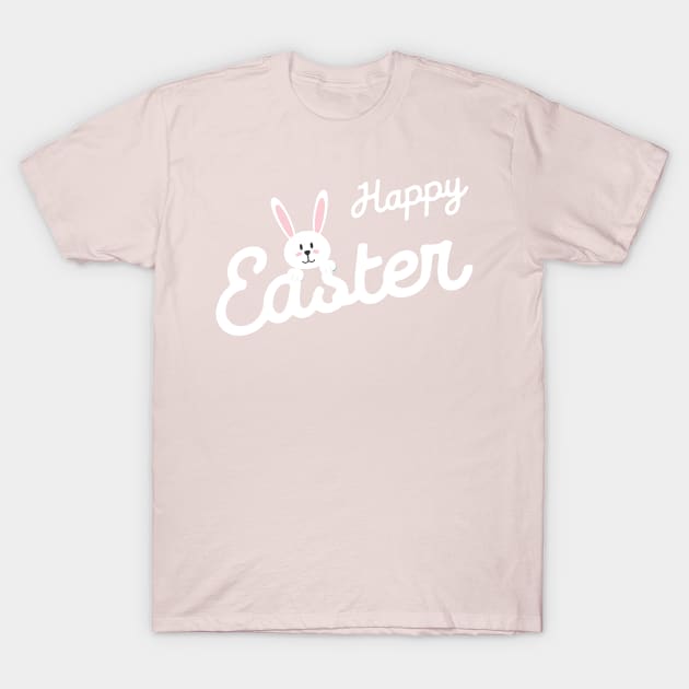 Happy Easter Day Bunny T-Shirt by ibarna